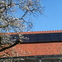 Röhrensolaranlage