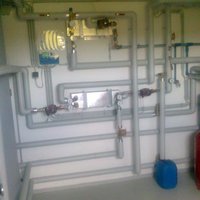 Rohre für das Kesselhaus