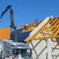 Montage einer Solaranlage